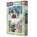 Komplet 2 puzzle sestavljank Stitch 100 Kosi