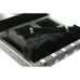 Jewelry box Home ESPRIT Green Silver Wood Aluminium 27,5 x 21 x 7,6 cm