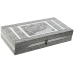 Šperkovnica Home ESPRIT zelená Striebristý Drevo Aluminium 38 x 20 x 7,5 cm