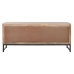 Móvel de TV Home ESPRIT Castanho Preto Prateado Madeira de mangueira Espelho 130 x 40 x 55,5 cm