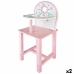 Highchair Woomax 25 x 55 x 20 cm Dolls White Pink 2 Units