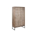 Armoire Home ESPRIT Marron Noir Argenté 90 x 38 x 170 cm