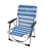 Cadeira de Campismo Acolchoada Colorbaby 55 x 35 x 72 cm Branco Azul Marinho