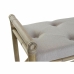 Banqueta DKD Home Decor Natural Beige Marrón Algodón Bambú (100 x 44 x 55 cm)