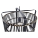 Lustră DKD Home Decor Negru Bambus 50 W 40 x 40 x 35 cm