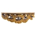 Prateleira DKD Home Decor Dourado Folha de planta Resina 46 x 11,5 x 14 cm