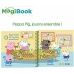 Livro interativo infantil Vtech Peppa Pig (FR)