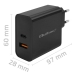 Chargeur mural Qoltec 52380 Noir 65 W (1 Unités)