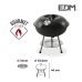 Barbacoa EDM 73837 Negro