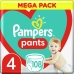 Pannolini usa e getta Pampers Pants 4 (108 Unità)