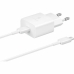 Caricabatterie da Parete + Cavo USB C Samsung EP-T1510XWE Bianco 15 W