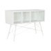 Console DKD Home Decor Bela Kovina Kristal 120 x 35 x 80 cm