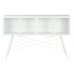 Console DKD Home Decor Bela Kovina Kristal 120 x 35 x 80 cm