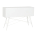 Console DKD Home Decor Bela Kovina Kristal 120 x 35 x 80 cm