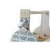 Portabottiglie DKD Home Decor 27 x 16,5 x 25 cm Azzurro Turchese Legno MDF (2 Unità)