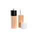 Salt and Pepper Set DKD Home Decor 5 x 5 x 16 cm Ceramic Black Rubber wood White (2 Units)