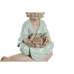 Dekorativ Figur DKD Home Decor 34,5 x 9 x 18,5 cm Flerfarget Munk Orientalsk