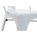 Chair DKD Home Decor White Metal 53 x 45 x 85 cm