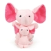 Peluche para cães Gloria Hoa Cor de Rosa 10 cm Elefante