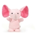 Plush legetøj til hunde Gloria Hoa Pink 10 cm Elefant