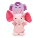 Plush legetøj til hunde Gloria Hoa Pink 10 cm Elefant