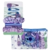 Accessoires pour les Cheveux Stitch 10 Pièces Bleu Violet