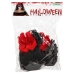 Galvos juosta Halloween Raudona / Juoda