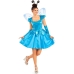 Costume per Adulti My Other Me Azzurro Fata M/L