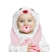 Costume for Babies My Other Me Pink Rabbit 7-12 Months