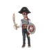 Costume for Children My Other Me Pirate Black Red