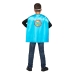 Costume per Bambini My Other Me Azzurro Supereroe Stelle 3-6 anni