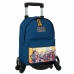 Schoolrugzak met Wielen Naruto Blauw 42 x 31 x 13,5 cm