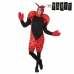 Costume per Adulti Th3 Party Rosso animali (3 Pezzi)