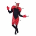 Costume per Adulti Th3 Party Rosso animali (3 Pezzi)