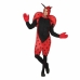 Costume per Adulti Th3 Party Rosso animali (3 Pezzi)