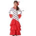 Kostuums voor Kinderen Rood Flamenco danser Spanje (1 Onderdelen)