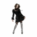 Costume per Adulti Nero Donna gotica (1 Pezzi)