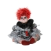 Kostuums voor Baby's Grijs Bloederige Clown 6-12 Maanden (2 Onderdelen)