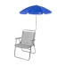 Strandstoelparasol Colorbaby 100 x 81 x 100 cm Plastic (Ø 100 cm)