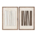 Schilderij Home ESPRIT Modern 42,5 x 4 x 62,5 cm (2 Stuks)