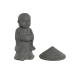 Ukrasna figura Home ESPRIT Siva Opat Orijentalno 30 x 30 x 53 cm