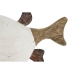 Statua Decorativa Home ESPRIT Bianco Naturale Pesce 17 x 8 x 27,3 cm