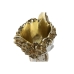 Decoratieve figuren Home ESPRIT Wit Gouden 18 x 14 x 25 cm