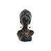 Figură Decorativă Home ESPRIT Albastru Negru Auriu* Africană 23 x 17 x 39 cm