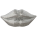 Decoratieve figuren Home ESPRIT Zilverkleurig Lippen 33 x 11 x 14 cm