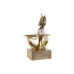 Figura Decorativa Home ESPRIT Blanco Dorado 23 x 13 x 33 cm