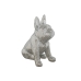 Dekorativ figur Home ESPRIT Sølvfarvet Hund 28 x 17 x 33 cm