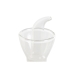 Indelis aliejui DKD Home Decor Skaidrus Borosilikatinis stiklas 500 ml 11,5 x 11,5 x 22 cm