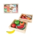 Eten speelgoedset Woomax 12 Onderdelen (12 pcs)