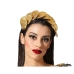 Diadema Dourado Folhas Romano